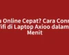 Mau Online Cepat? Cara Connect Wifi di Laptop Axioo dalam 1 Menit