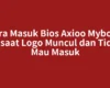 Cara Masuk Bios Axioo Mybook 14 saat Logo Muncul dan Tidak Mau Masuk