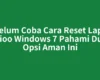 Sebelum Coba Cara Reset Laptop Axioo Windows 7 Pahami Dulu Opsi Aman Ini