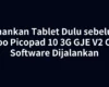 Amankan Tablet Dulu sebelum Axioo Picopad 10 3G GJE V2 Cara Software Dijalankan