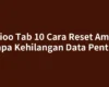 Axioo Tab 10 Cara Reset Aman tanpa Kehilangan Data Penting