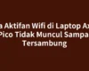 Cara Aktifan Wifi di Laptop Axioo Pico Tidak Muncul Sampai Tersambung