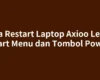 Cara Restart Laptop Axioo Lewat Start Menu dan Tombol Power